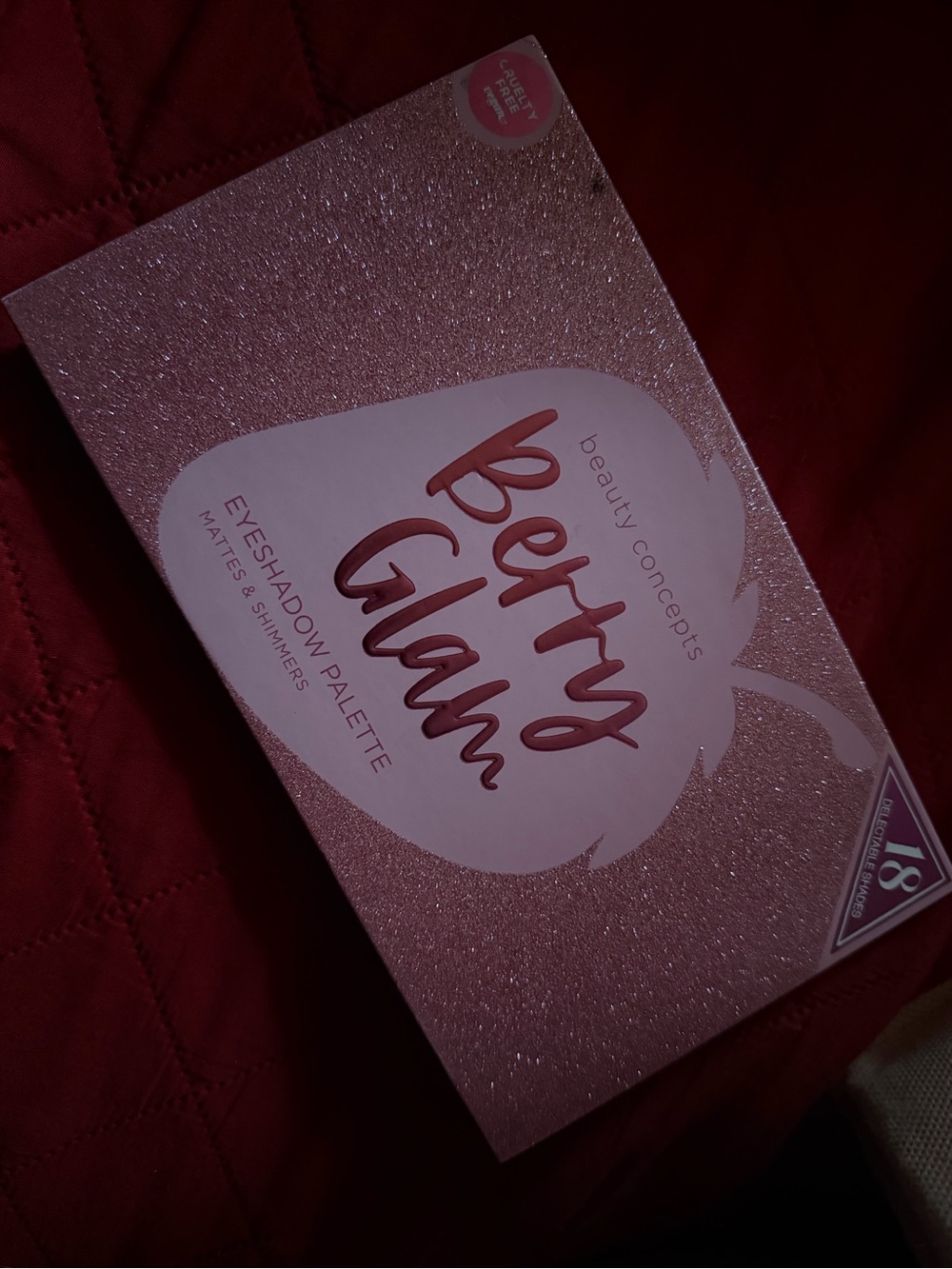 Beauty Concepts Berry Glam Eyeshadow Palette - Pink